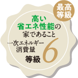 一次エネルギー消費量 等級6