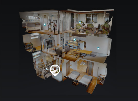 伏見桃山 ハナミズキの家 3Dモデルハウス