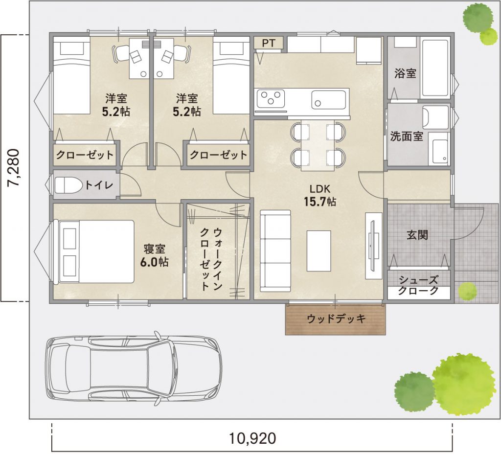 ゼロホームが提案する「掃除が楽な家」