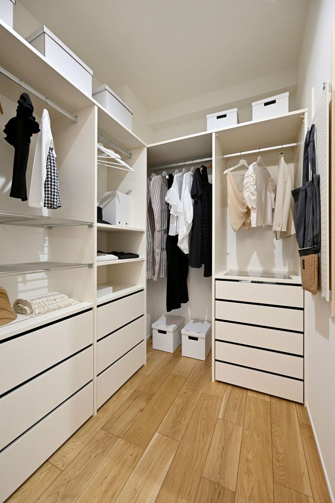 クローゼットの施工事例 7 クローゼットの施工事例