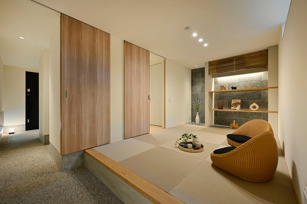 和室・畳コーナーの施工事例 1 和室・畳コーナーの施工事例