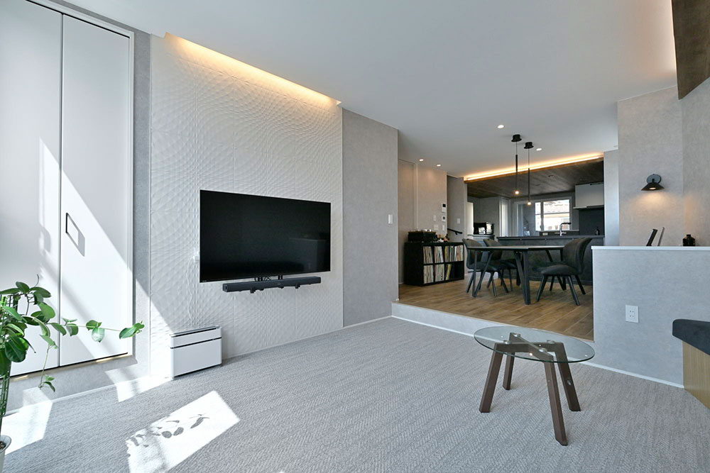 リビングの施工事例 6 リビングの施工事例