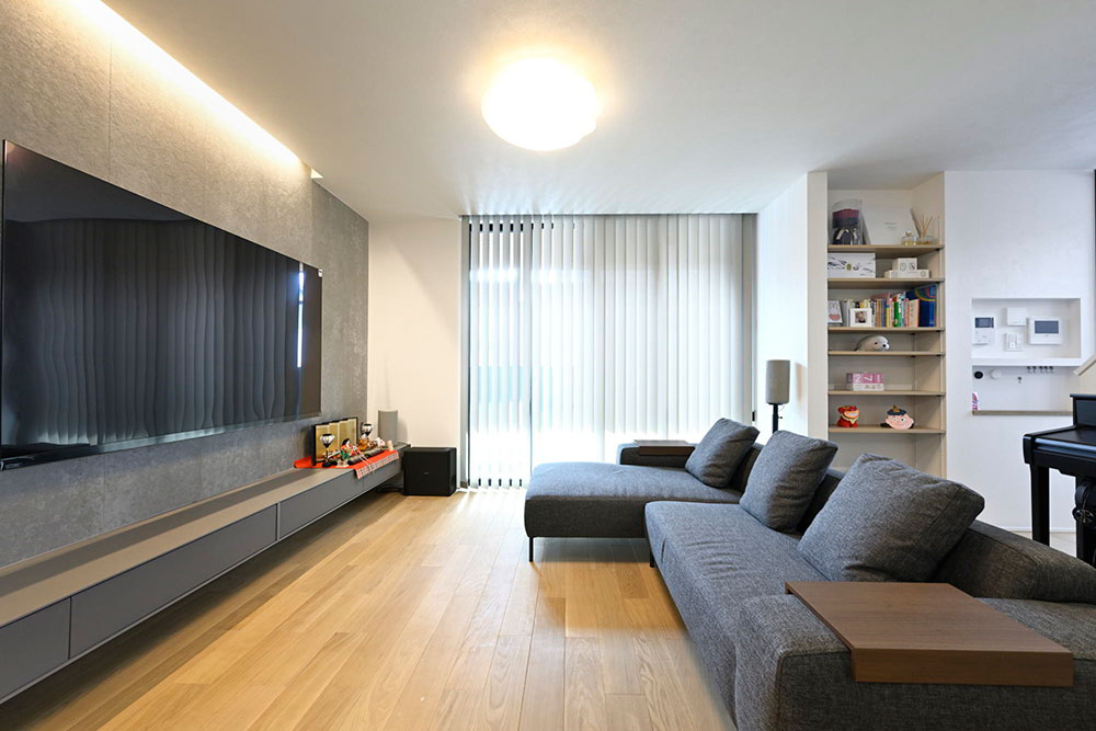 リビングの施工事例 8 リビングの施工事例