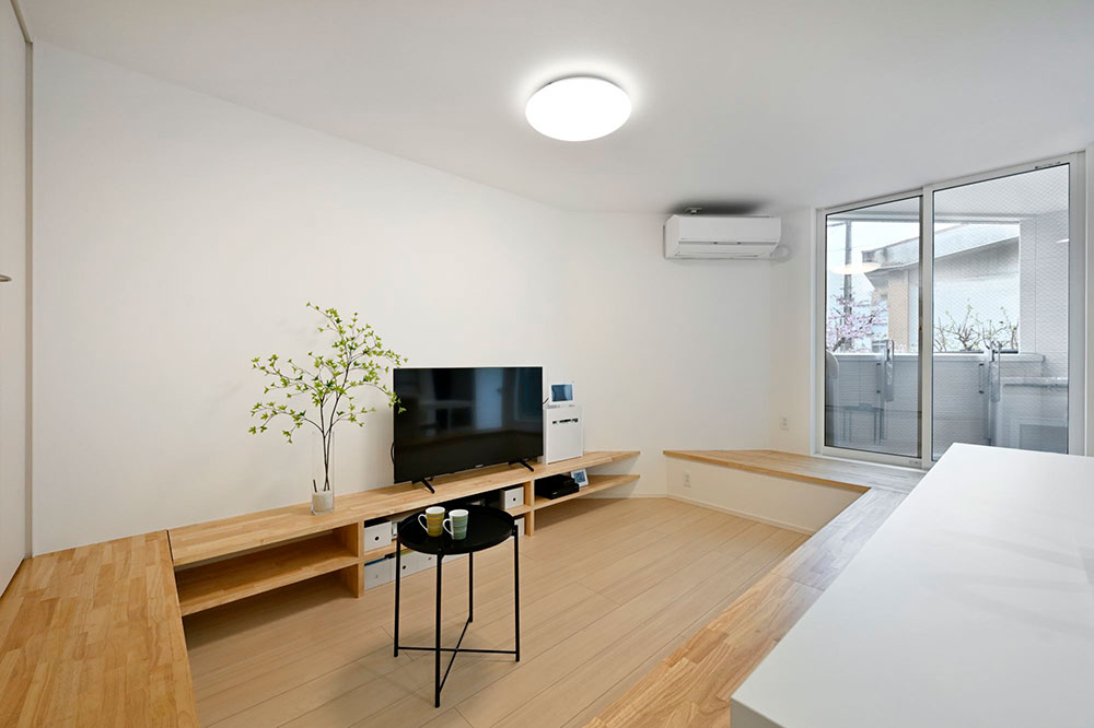 リビングの施工事例 11 リビングの施工事例