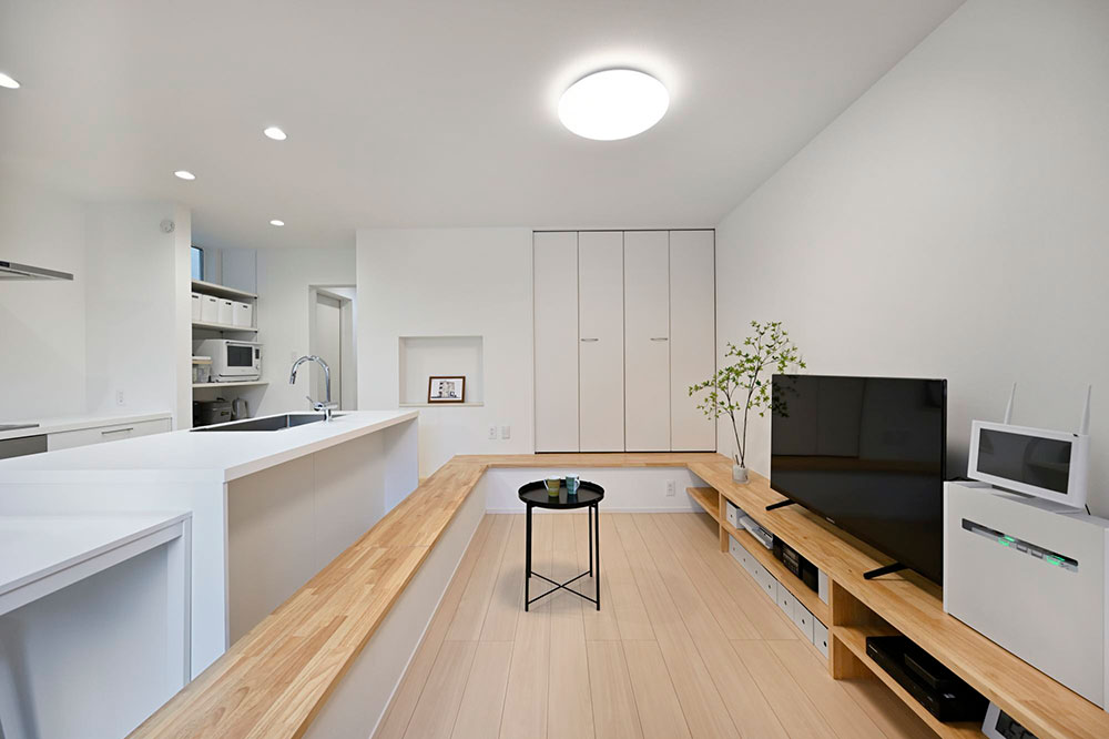 リビングの施工事例 13 リビングの施工事例