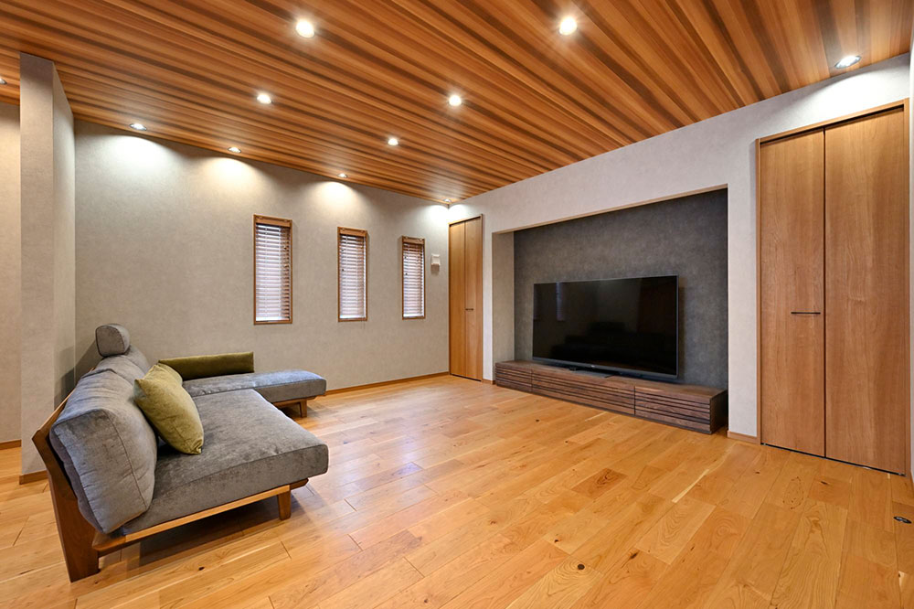 リビングの施工事例 14 リビングの施工事例