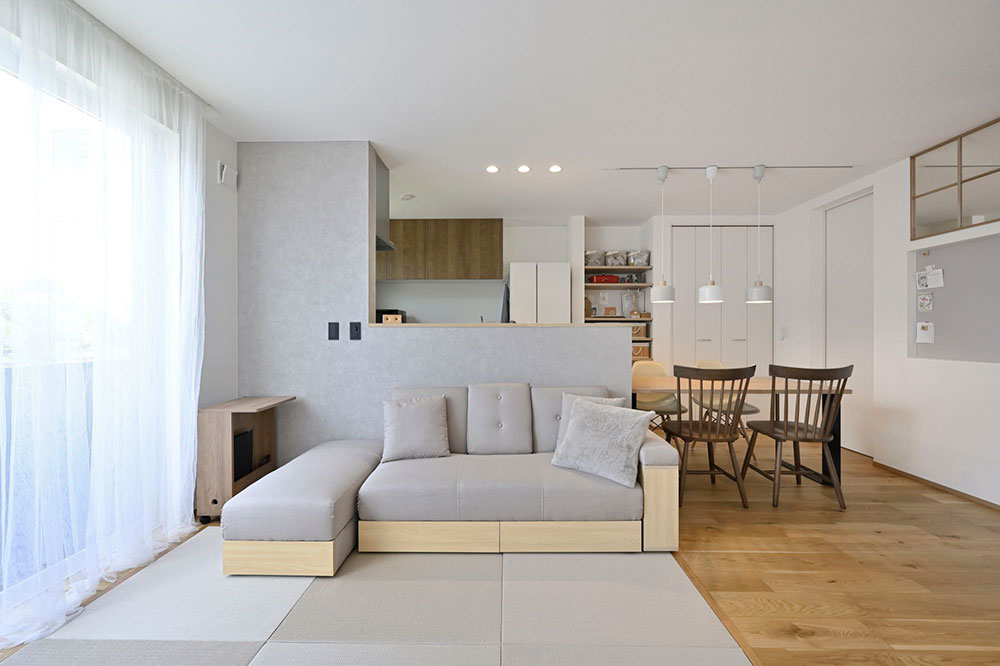 リビングの施工事例 18 リビングの施工事例