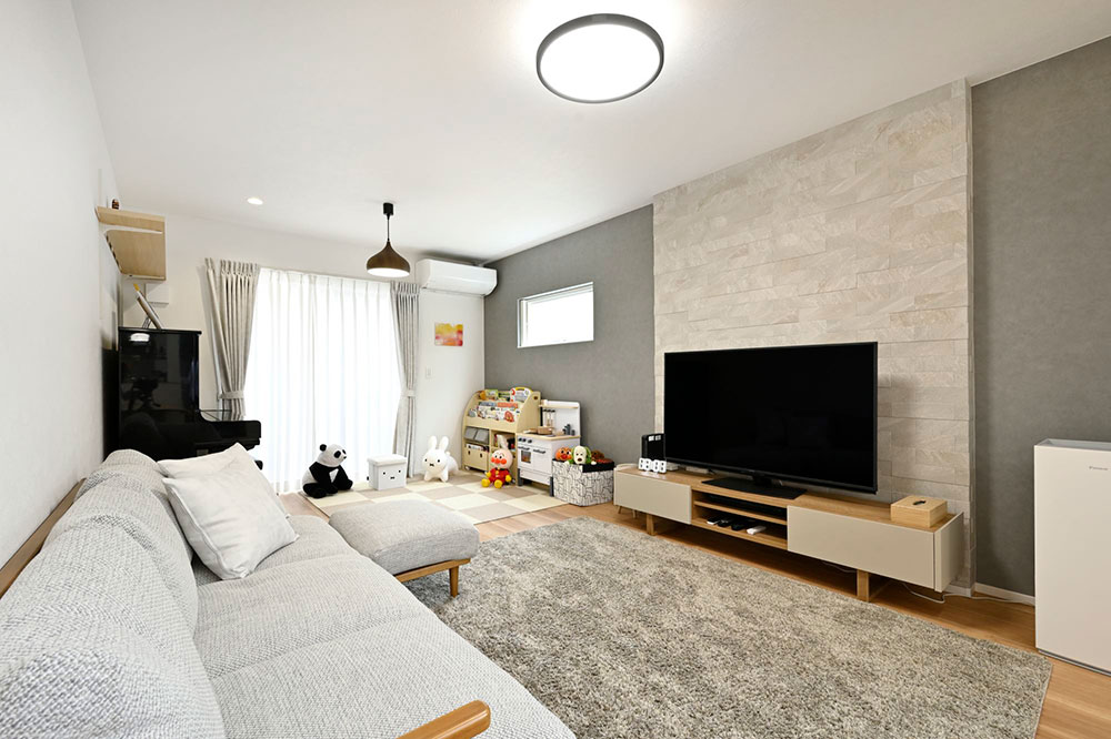 リビングの施工事例 61 リビングの施工事例