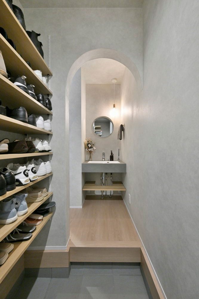 シューズクローゼットの施工事例 16 シューズクローゼットの施工事例