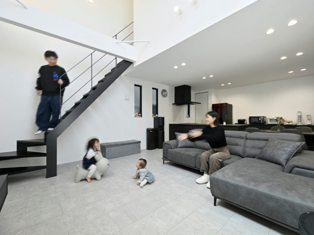 床暖房で快適さと時短を手に入れた注文住宅施工事例